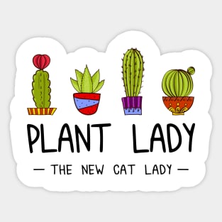 Plant Lady Sticker